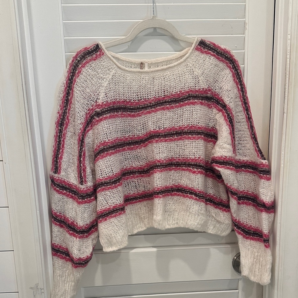 Free People Cropped Sweater